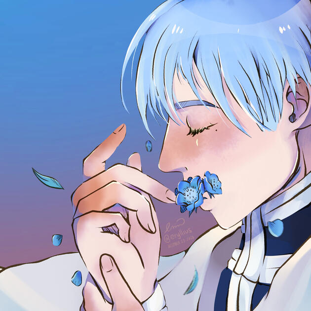 Himmel Fanart (Sousou no Frieren)
