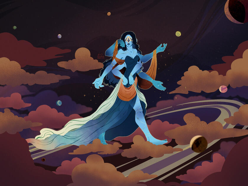 Edaele, Goddess of Creation