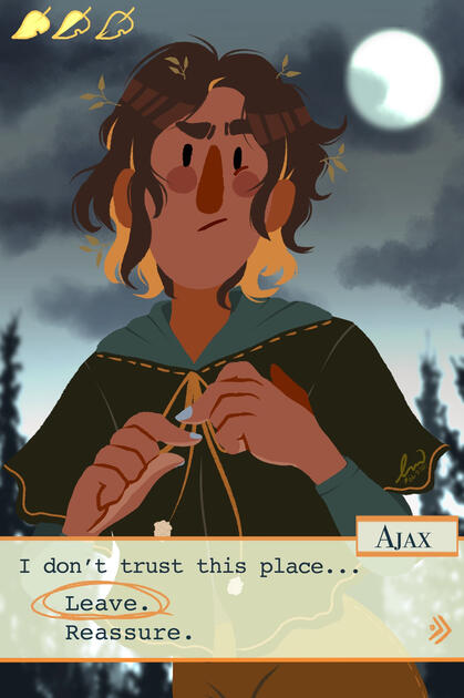 Mock Visual Novel Style