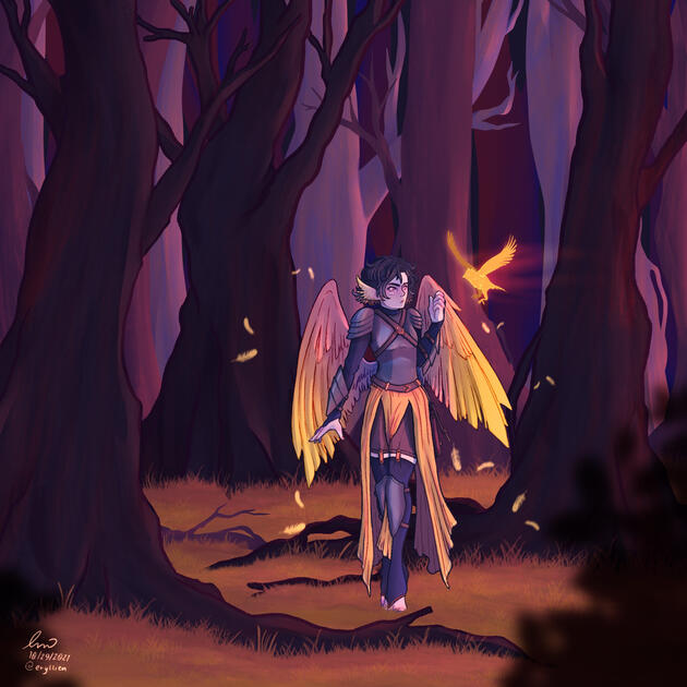 Dungeons and Dragons Character Solnyx