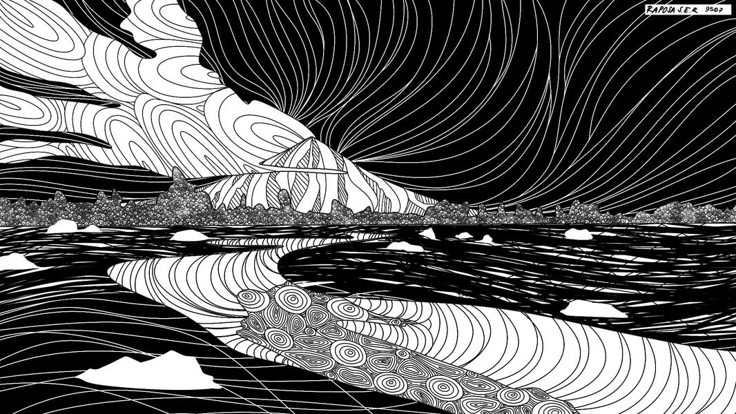 Zentangle Landscape