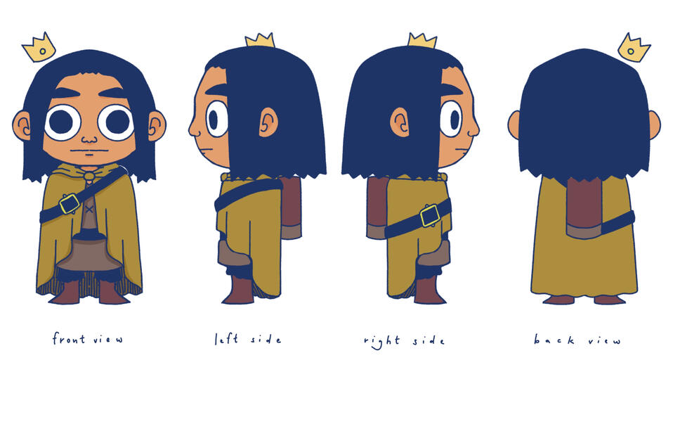 3D Modeling Character Reference