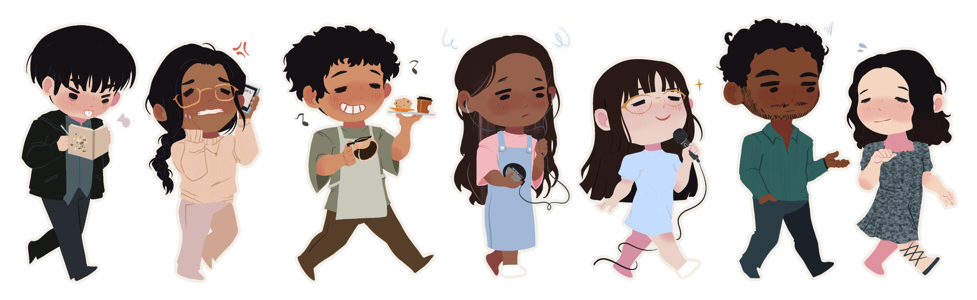 Film Character Line Up